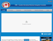 Tablet Screenshot of cibicalgerie.com